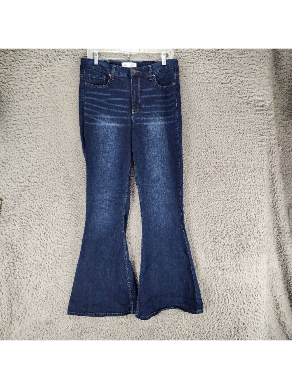 Buckle Jeans Womens 29 Tall BKE Parker Dark Stretch High Rise Super Flare